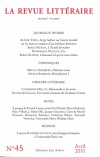 La Revue littéraire N° 45